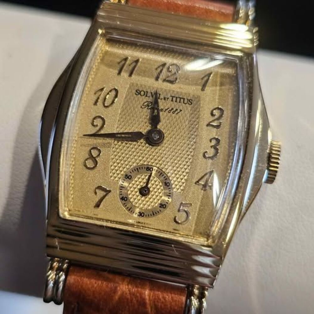 Vintage Solvil Et Titus men's watch
